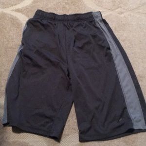 Nike basketball grey on grey shorts